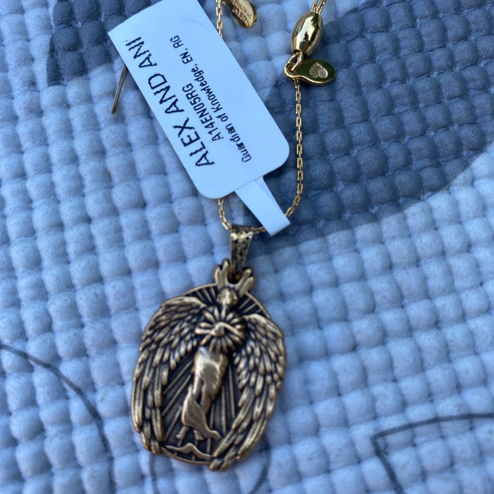 Alex and Ani Guardian Angel Pendant Necklace